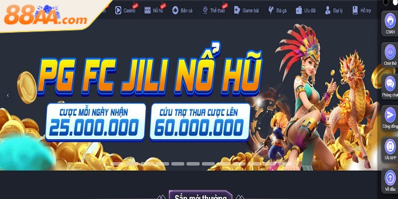 Giới Thiệu 88AA - Điểm Hẹn Giải Trí Uy Tín Số 1 Hiện Nay 2 Nhà cái thành công nâng tầm cá cược hiện đại đến người chơi